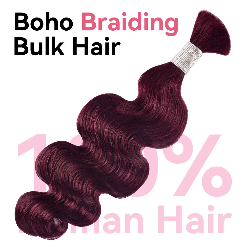 #99J Body Wave Boho Hair