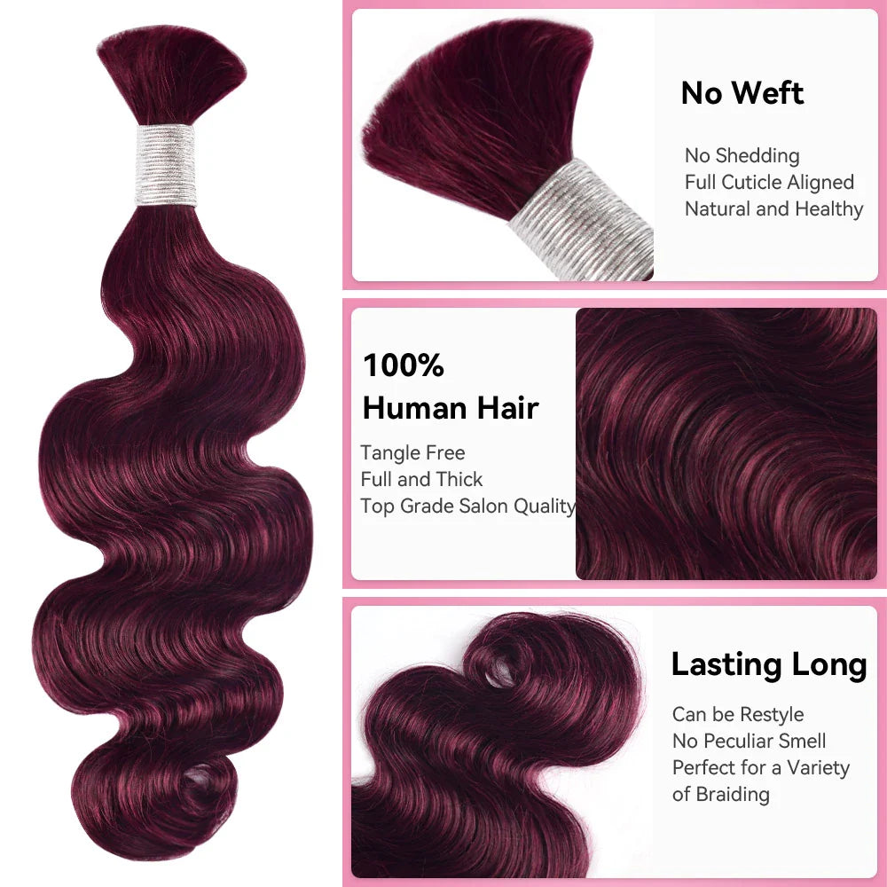 #99J Body Wave Boho Hair
