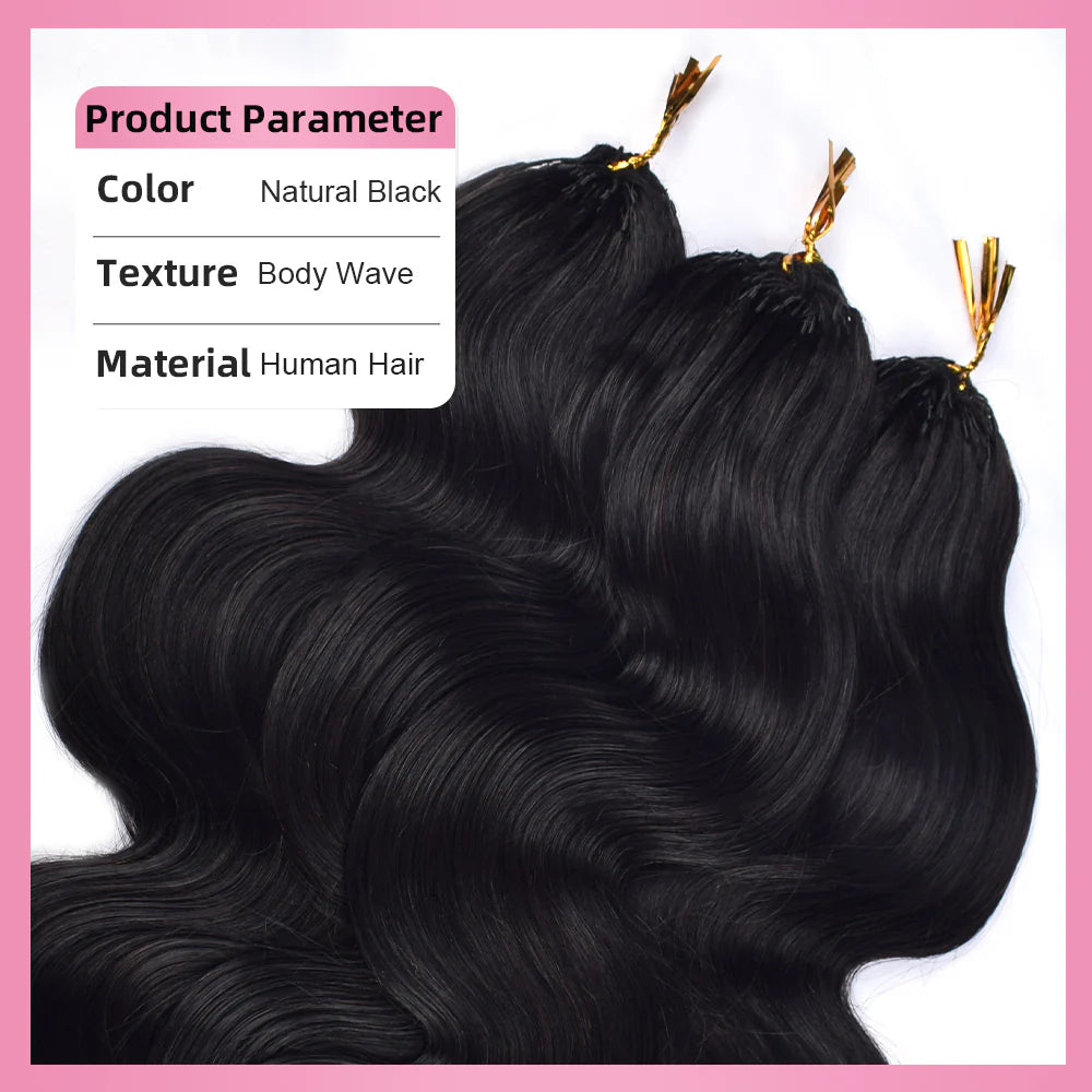 Body Wave Crochet Human Hair