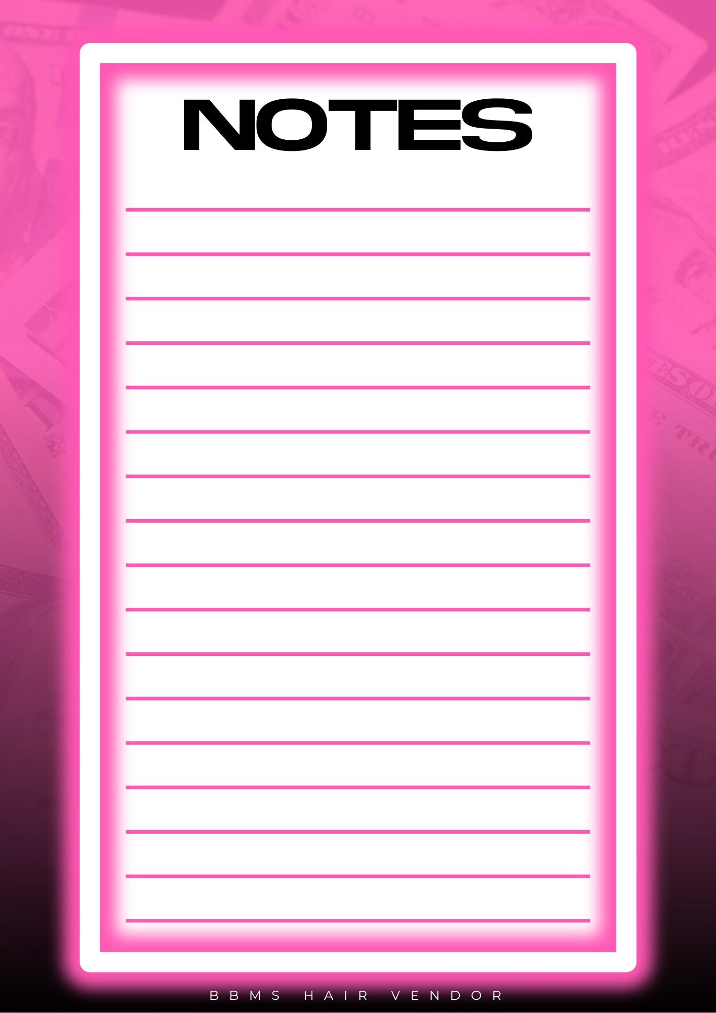 BBMS HAIR VENDORS LIST