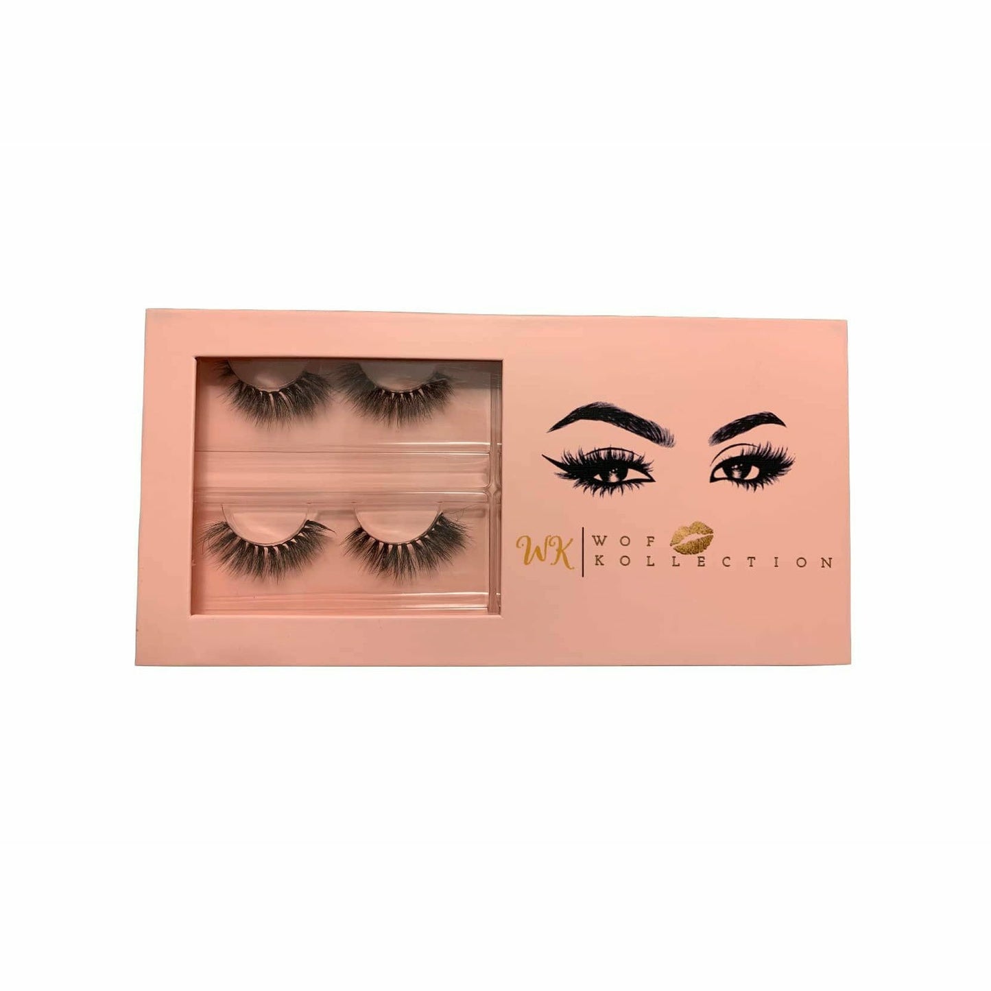 WOF Kollection 3D Faux Mink Lashes 4 Pack WOF Kollection