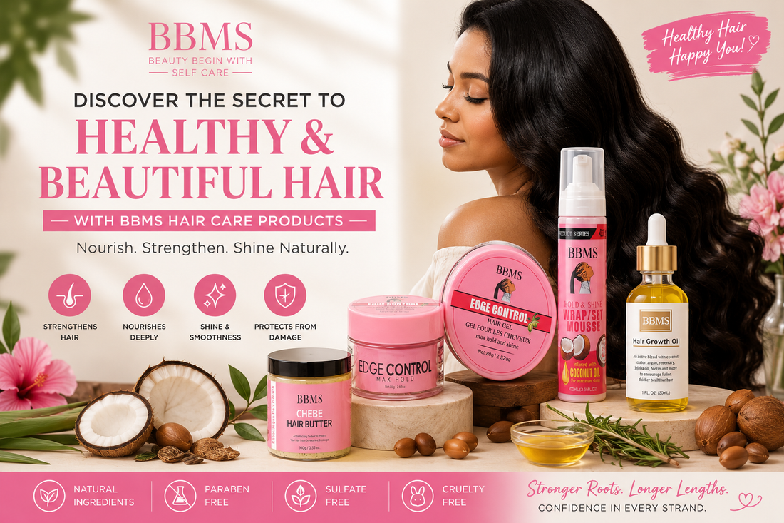 Discover the Secret to Healthy and Beautiful Hair with BBMS Hair Products
