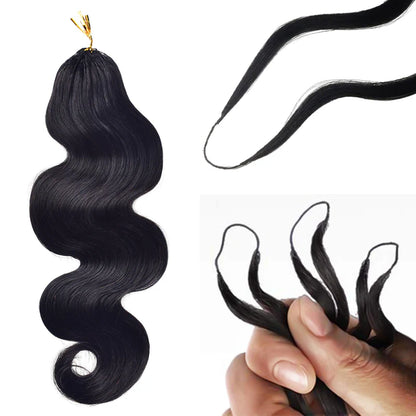 Body Wave Crochet Human Hair