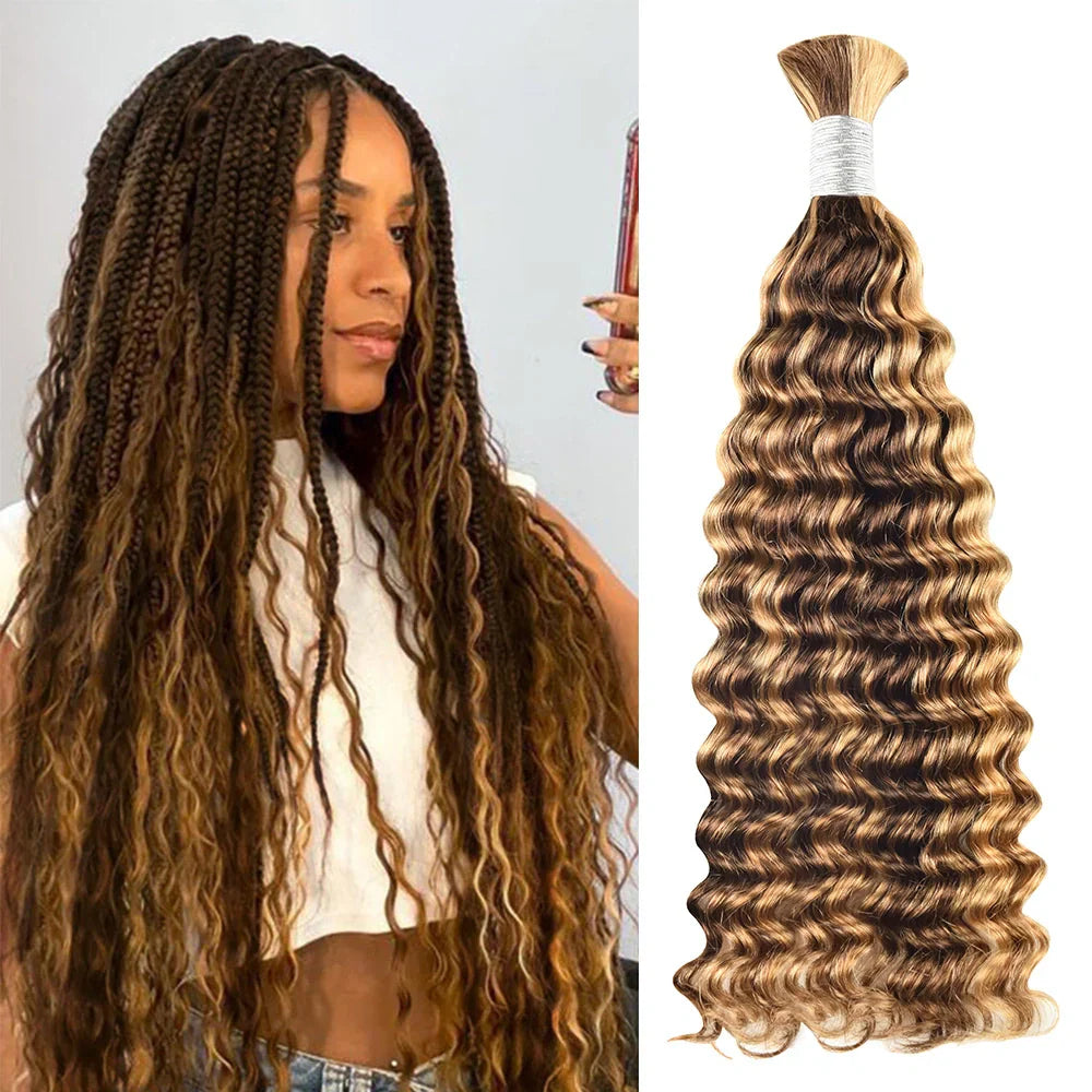 #P4/27 Deep Wave Boho Hair