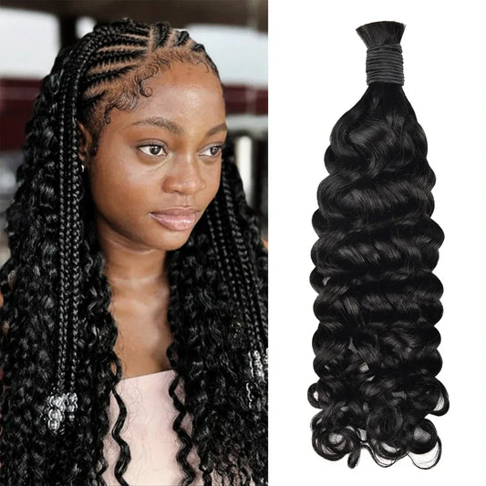 #1 Jet Black Italian Curly Boho