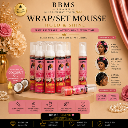 BBMS WRAP/SET MOUSSE