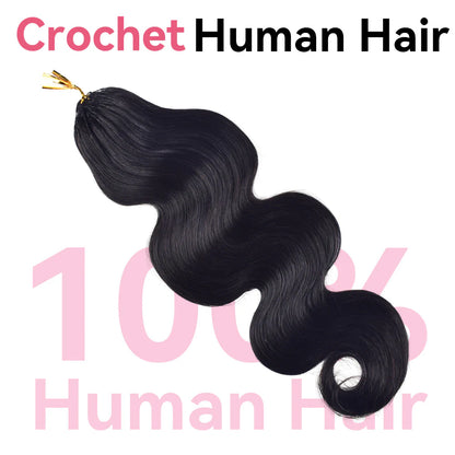 Body Wave Crochet Human Hair