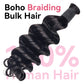 #1B Loose Deep Wave Boho Hair