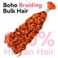 #350 Ginger Italian Curly Boho Hair