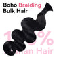 #1 Jet Black Body Wave Boho Hair