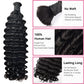 #1 Jet Black Deep Wave Boho Hair