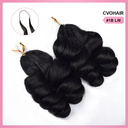 Loose Wave Crochet Human Hair