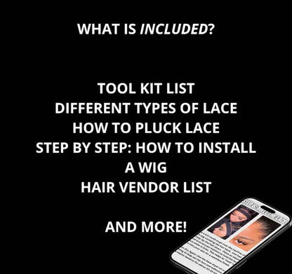 HOW TO INSTALL WIGS
