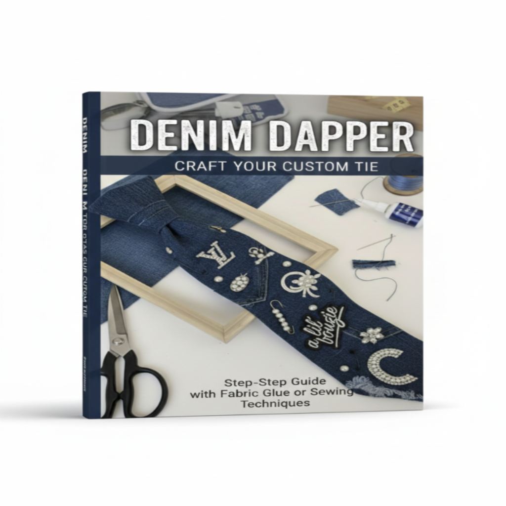 Denim Dapper: Craft Your Custom Tie E-Book