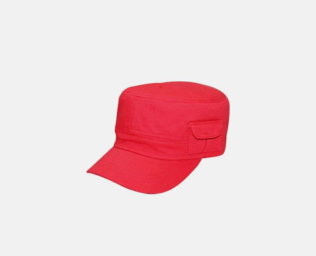 Army Military Style Fitted Pocket Cap