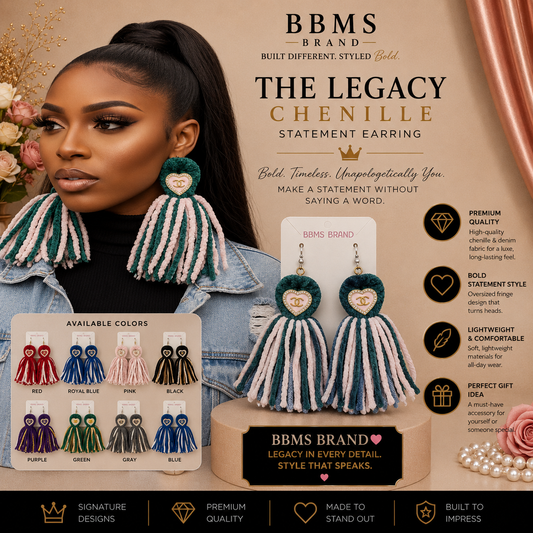 The Legacy Chenille Statement Earring