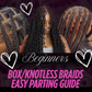 BEGINNER BRAIDER PARTING GUIDE