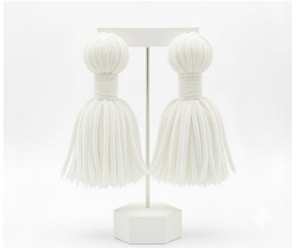 Velvet Tassel Earrings