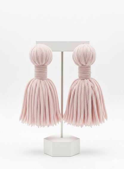 Velvet Tassel Earrings