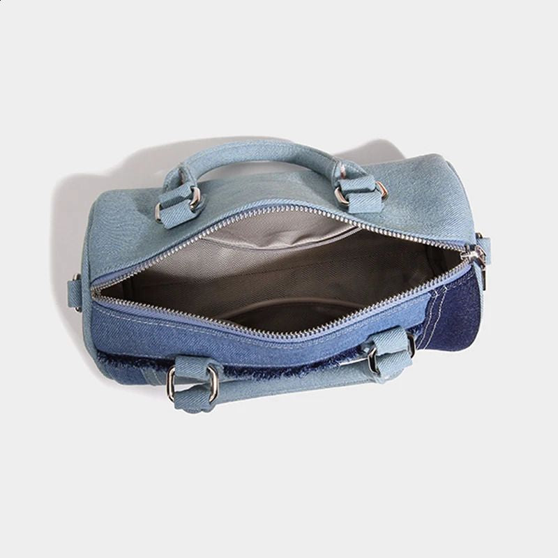 Patchwork Denim Purse