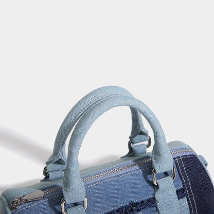 Patchwork Denim Purse