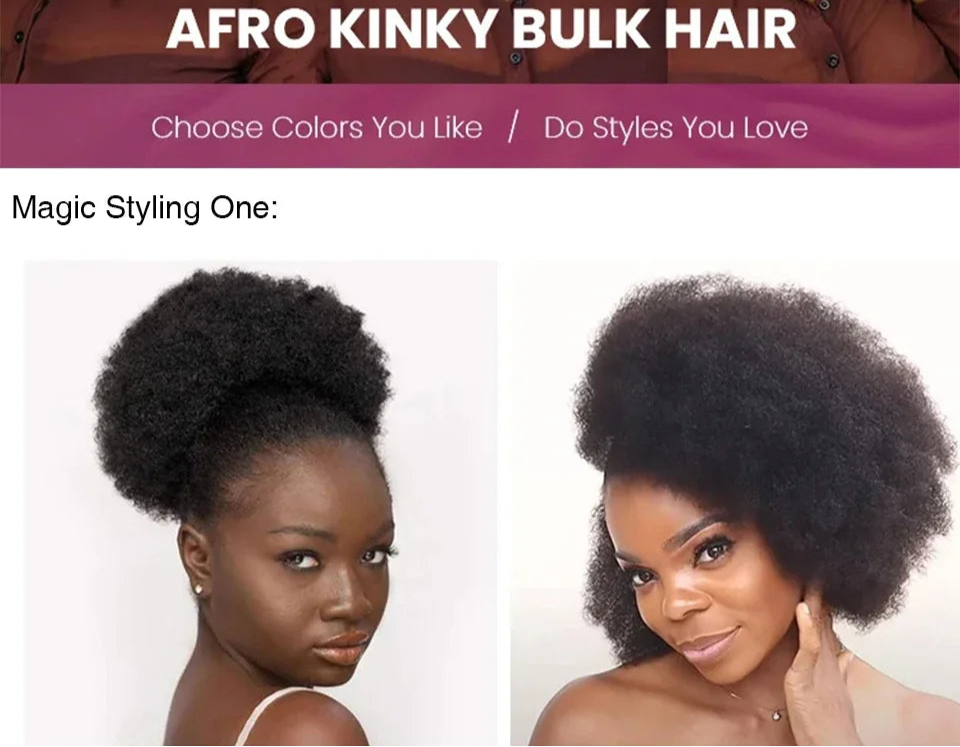 BBMS Afro Kinky Hair