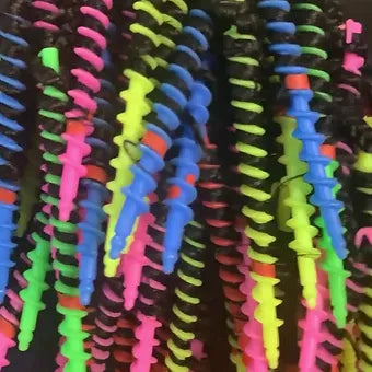 10pcs/Set Curling Spiral Hair Rods