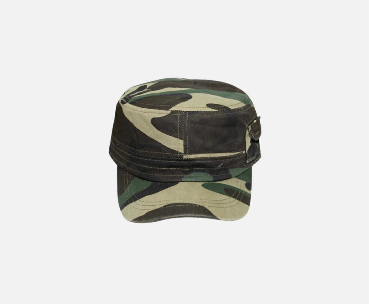 Army Military Style Fitted Pocket Cap