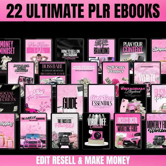 Digital Ebooks - PLR - MRR - DFY