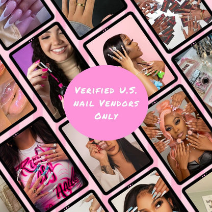 U.S.A Vendor List | Nail Vendor Ebook| Bonus Vendor Communication Guide |