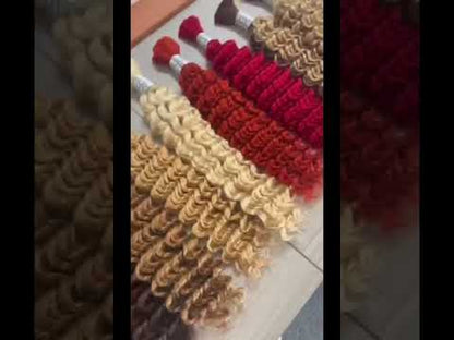 #1B Deep Wave Boho Hair